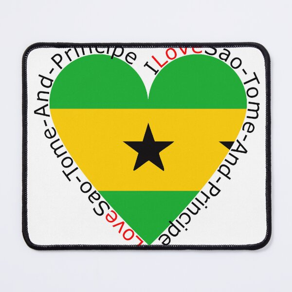 Item preview, I Love Sao Tome And Principe  Heart designed and sold by TheIconSmith.