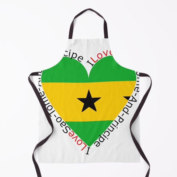 Item preview, I Love Sao Tome And Principe Heart designed and sold by TheIconSmith.