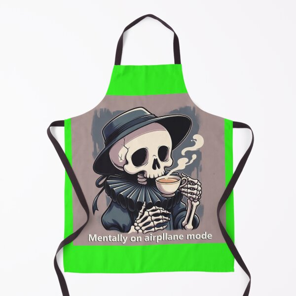 Item preview, Adorable Skeleton Drinking Tea – Design Collection on Redbubble designed and sold by Bittor18.