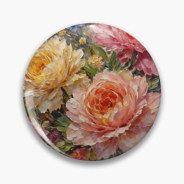 Item preview, Flores de pinceladas gruesas designed and sold by VFWChuck.