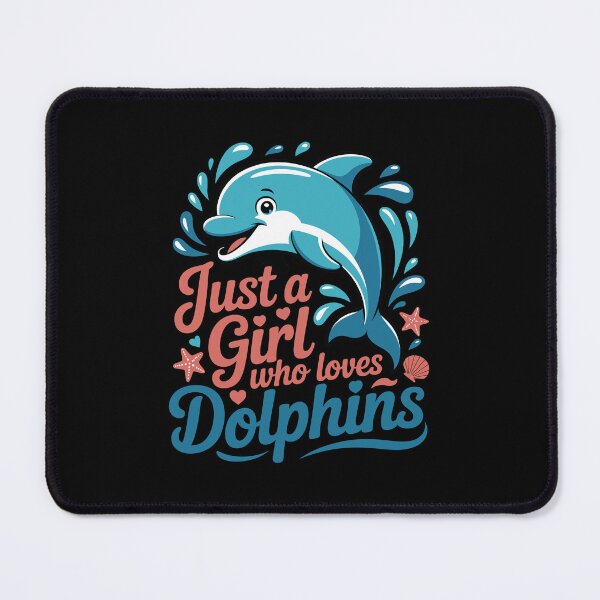Item preview, Just a Girl Who Loves Dolphins designed and sold by jkrphoto.