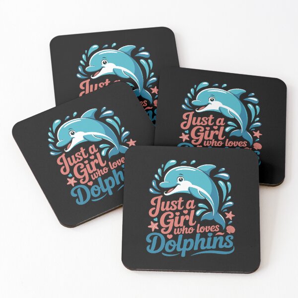Item preview, Just a Girl Who Loves Dolphins designed and sold by jkrphoto.
