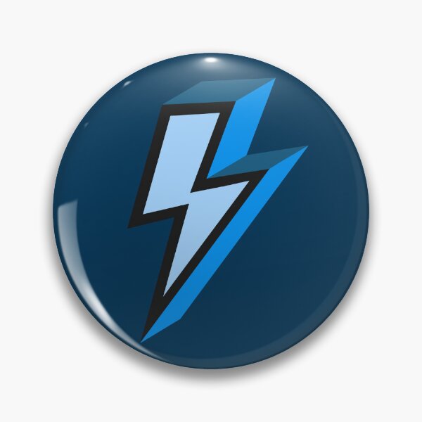 Item preview, Blue Bold Lightning Bolt designed and sold by OneThreeSix.