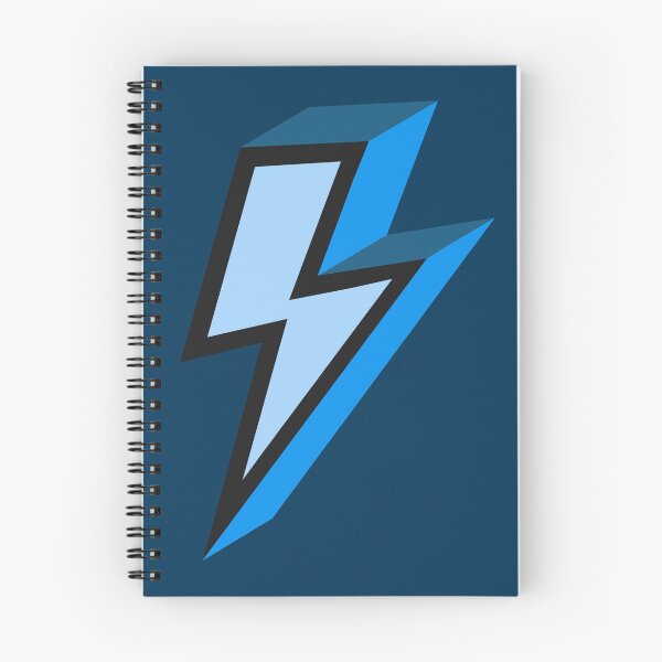 Item preview, Blue Bold Lightning Bolt designed and sold by OneThreeSix.