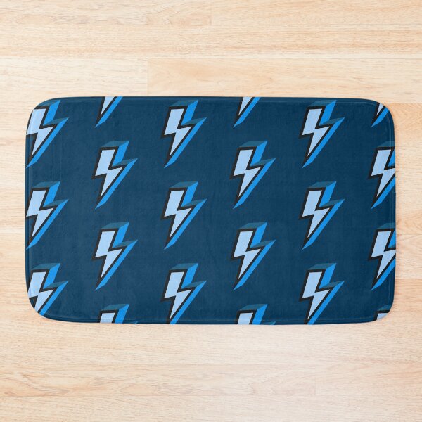 Item preview, Blue Bold Lightning Bolt designed and sold by OneThreeSix.