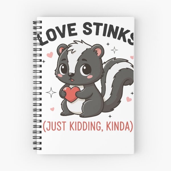 Item preview, Cute Skunk Love Stinks Valentine designed and sold by Snout & Shout..