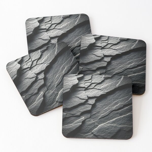 Item preview, Fractured Surface – Grunge Stone Abstract designed and sold by PawPrintedArt.