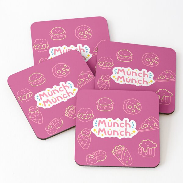 Item preview, Munch Munch Cute Food Doodles designed and sold by jyotsanafinds.