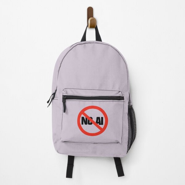 Item preview, No AI (Small Icon) designed and sold by Sky-99.