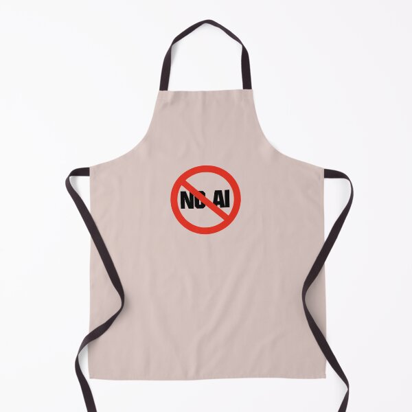 Item preview, No AI (Small Icon) designed and sold by Sky-99.