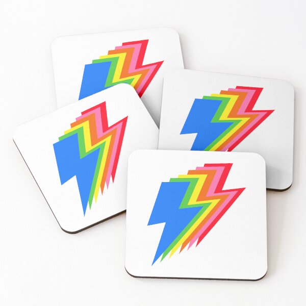 Item preview, Rainbow, Lightning Bolt, Stripes  designed and sold by OneThreeSix.