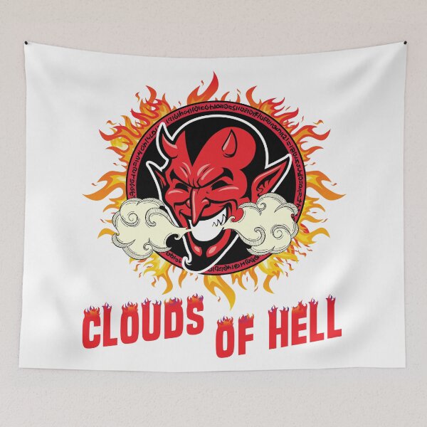 Item preview, Vaping Devil - Clouds Of Hell designed and sold by anziehend.