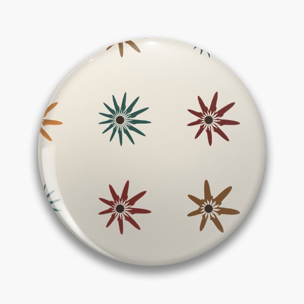 Item preview, Colourful Retro Algorithmic Floral Pattern  designed and sold by Codingart9.