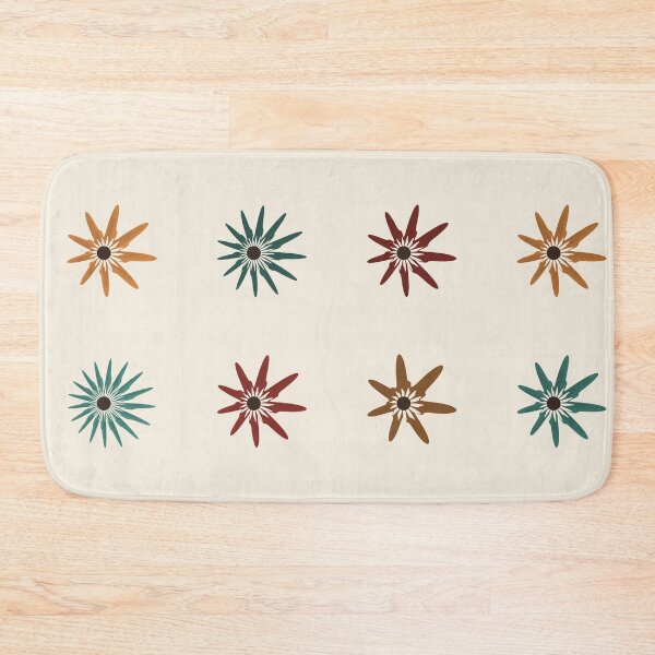 Item preview, Colourful Retro Algorithmic Floral Pattern  designed and sold by Codingart9.