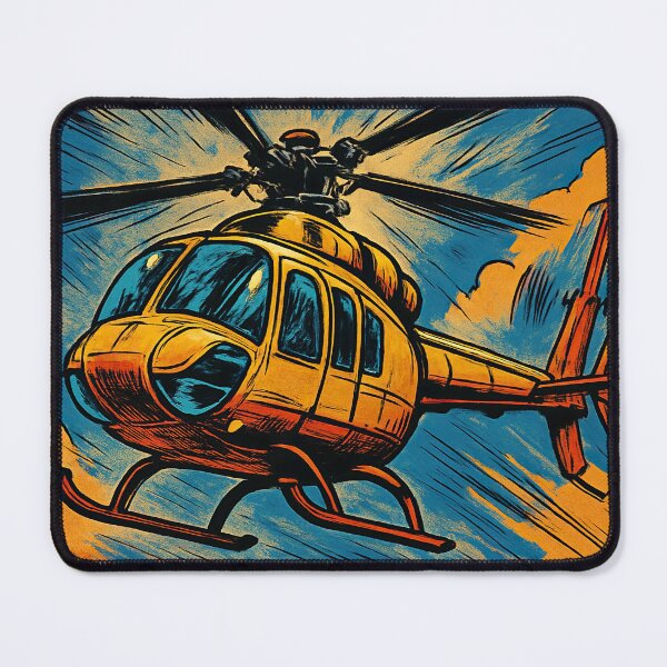 Item preview, Helicopter | Comics stylCartoone -  designed and sold by ComicsFactory.