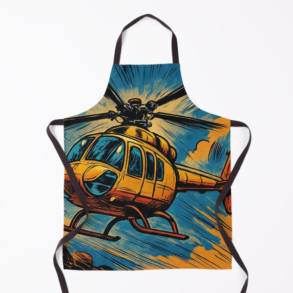 Item preview, Helicopter | Comics stylCartoone - designed and sold by ComicsFactory.