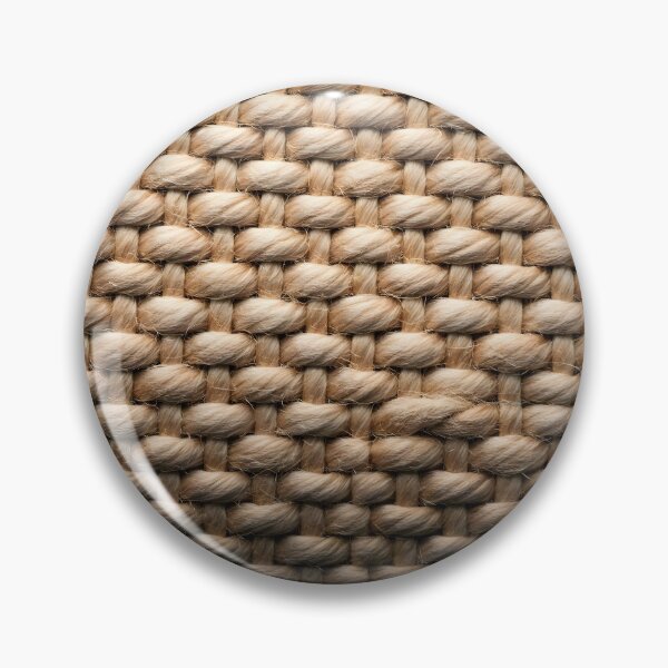 Item preview, Raw Hemp Texture – Rustic Natural Fabric Pattern designed and sold by PawPrintedArt.