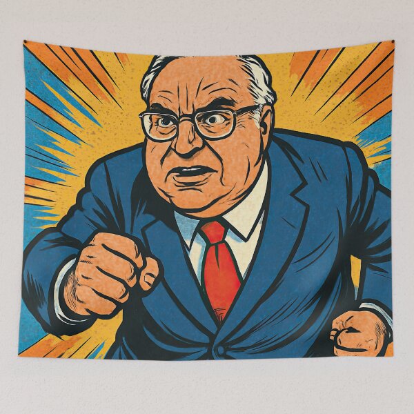 Item preview, Helmut Kohl, leader | Comics stylCartoone -  designed and sold by ComicsFactory.
