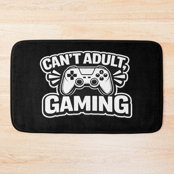 Item preview, Can’t Adult Gaming Funny Gamer Quote Controller Design designed and sold by Timeless Junction.
