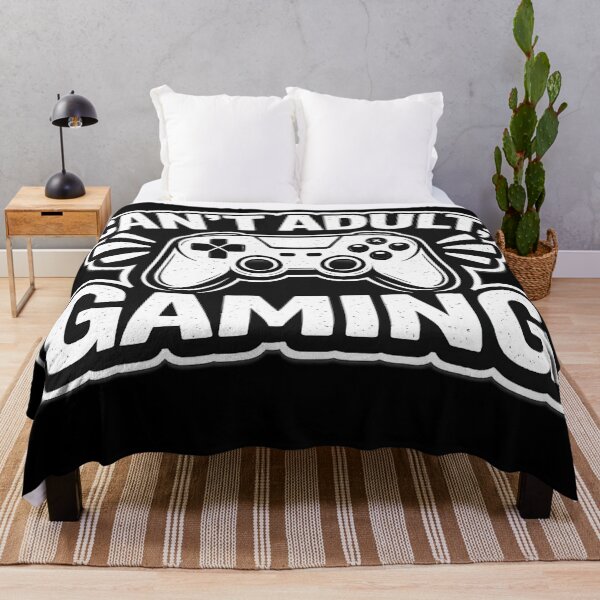 Item preview, Can’t Adult Gaming Funny Gamer Quote Controller Design designed and sold by Timeless Junction.