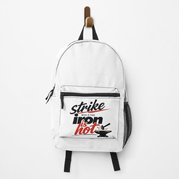 Item preview, Strike While the Iron Is Hot – Bold Minimalist Motivational Typography Quote designed and sold by Fabrifrank.