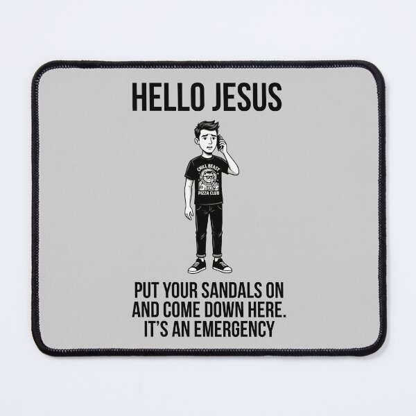 Item preview, Hello Jesus Come Down It Is An Emergency designed and sold by WAMTEES.