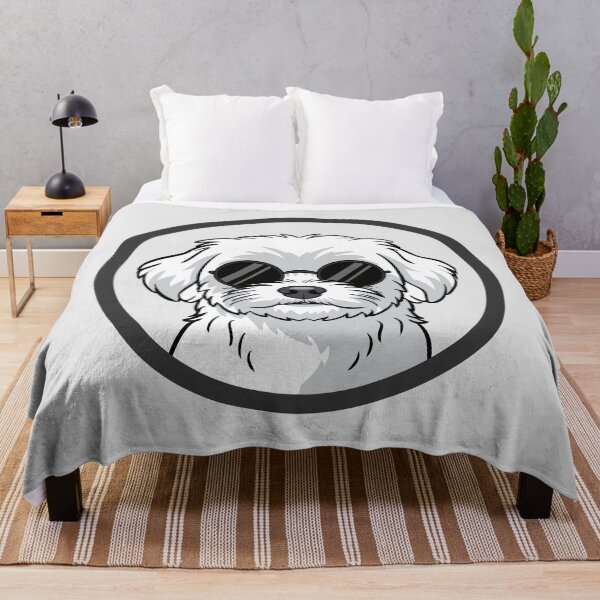 Item preview, Maltese Dog in Sunglasses – Funny Stylish designed and sold by MartynaKanik.
