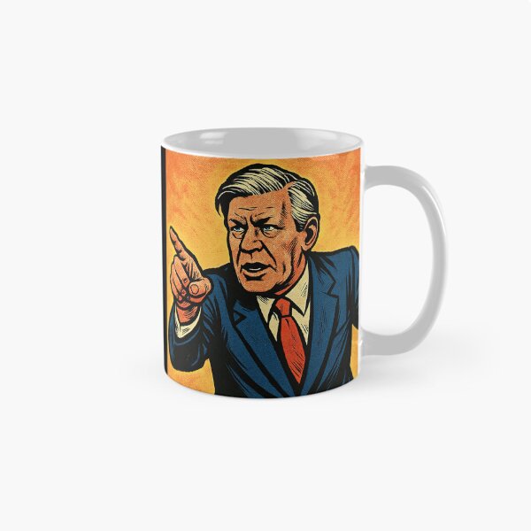 Item preview, Helmut Schmidt, leader | Comics stylCartoone -  designed and sold by ComicsFactory.