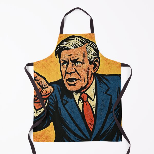 Item preview, Helmut Schmidt, leader | Comics stylCartoone - designed and sold by ComicsFactory.