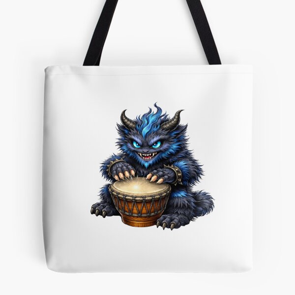 Item preview, Blue Horned Drum Beast designed and sold by Vellaro.