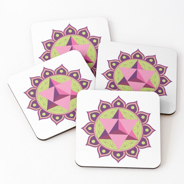 Item preview, Merkaba with Flower of Life designed and sold by GalacticMantra.