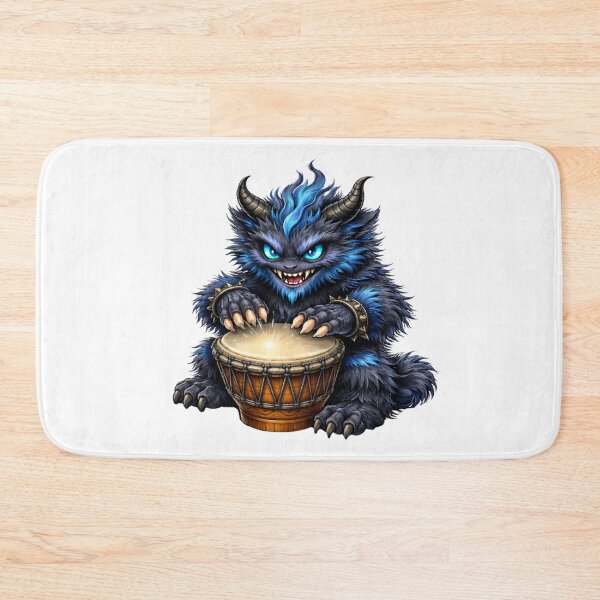 Item preview, Blue Horned Drum Beast designed and sold by Vellaro.
