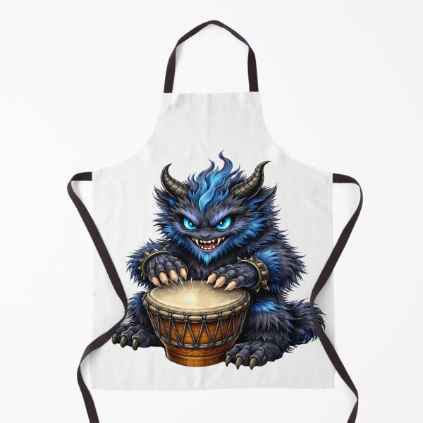 Item preview, Blue Horned Drum Beast designed and sold by Vellaro.