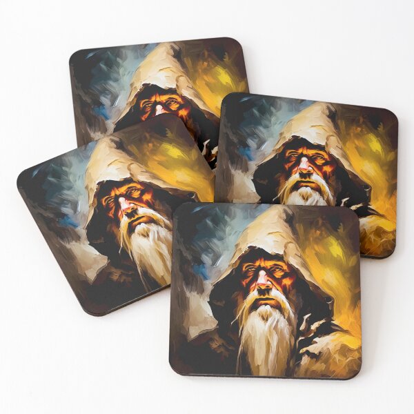 Item preview, Merlin the wizard  designed and sold by Island Art Studios.