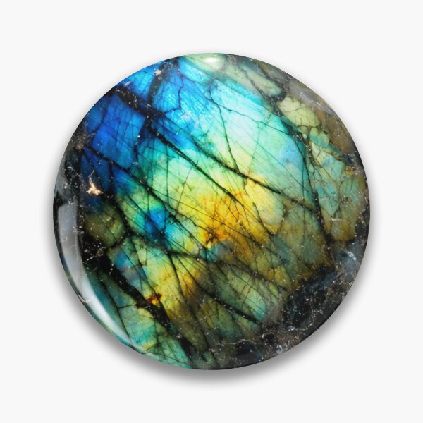Item preview, Labradorite Crystal Sticker Mystical Witchcraft Iridescent Decor designed and sold by ArcanePrintsxo.