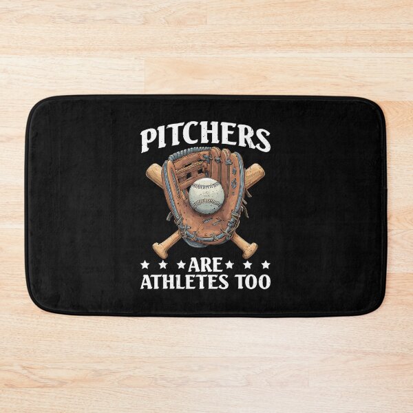 Item preview, Pitchers Are Athletes Too Baseball Player Jokes designed and sold by lileye.