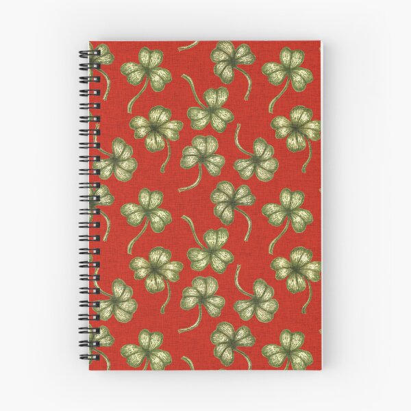 Item preview, Vintage Lucky Clover Pattern – Retro St. Patrick’s Day Irish Shamrock Design. Red designed and sold by SIR13.