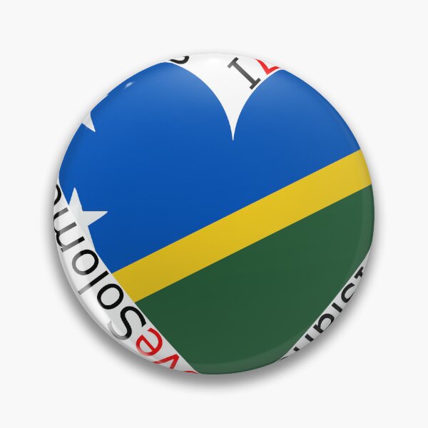 Item preview, I Love Solomon Islands  Heart designed and sold by TheIconSmith.
