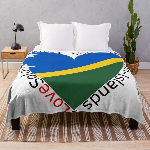 Item preview, I Love Solomon Islands  Heart designed and sold by TheIconSmith.