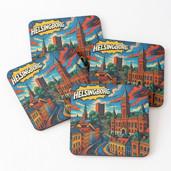 Item preview, Helsingborg, city  | Comics stylCartoone -  designed and sold by ComicsFactory.