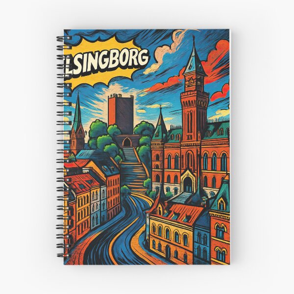 Item preview, Helsingborg, city  | Comics stylCartoone -  designed and sold by ComicsFactory.
