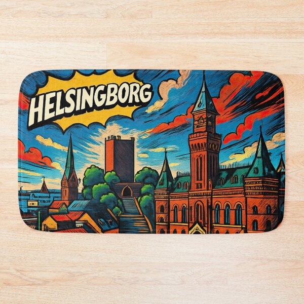 Item preview, Helsingborg, city  | Comics stylCartoone -  designed and sold by ComicsFactory.