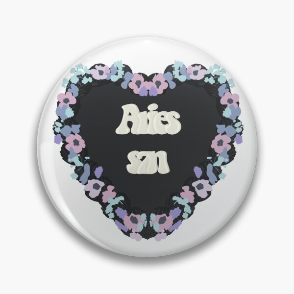 Item preview, Aries Season Star Sign Love Heart Birthday Cake designed and sold by FreeOrca.