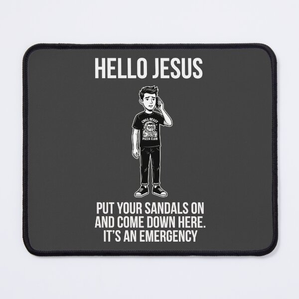 Item preview, Hello Jesus Come Down - Internet meme - Dark designed and sold by WAMTEES.