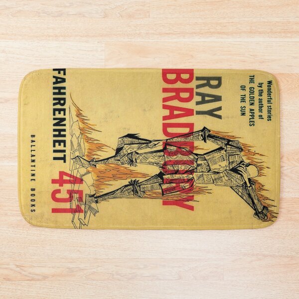 Item preview, Fahrenheit 451: Ray Bradbury - 1st Edition Cover Print designed and sold by Mr Mustard Prints.