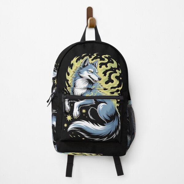Item preview, Ethereal Night Wolf – Magical Spirit Animal designed and sold by myforestfog.