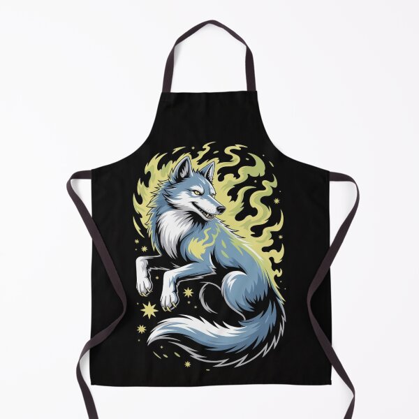 Item preview, Ethereal Night Wolf – Magical Spirit Animal designed and sold by myforestfog.