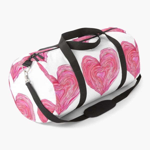 Item preview, Swirling Pink Agate Heart Saint Valentine's Day - Vibrant Marble Love Art Print designed and sold by DesignArtist.ia.