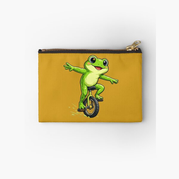 Item preview, Frog on a unicycle designed and sold by FroggyOnly.