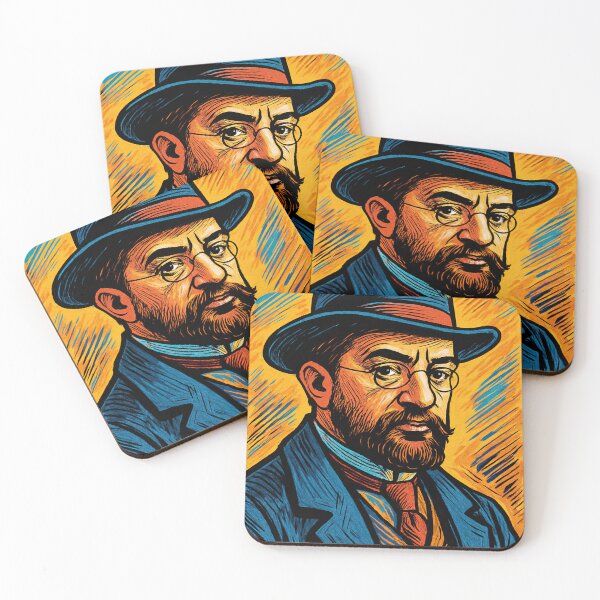 Item preview, Henri de Toulouse-Lautrec, portrait | Comics stylCartoone -  designed and sold by ComicsFactory.